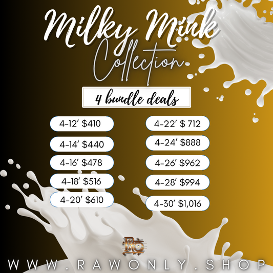 Milky Mink (4 Bundles)